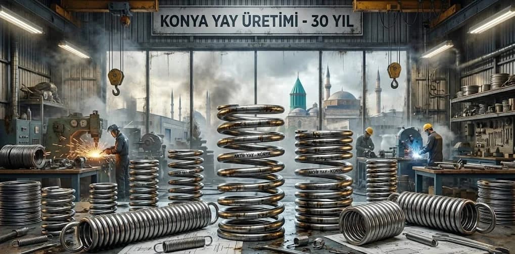 The Strong Solution Partner of the Konya Spring Industry: Industrial Solutions with Aktif Yay